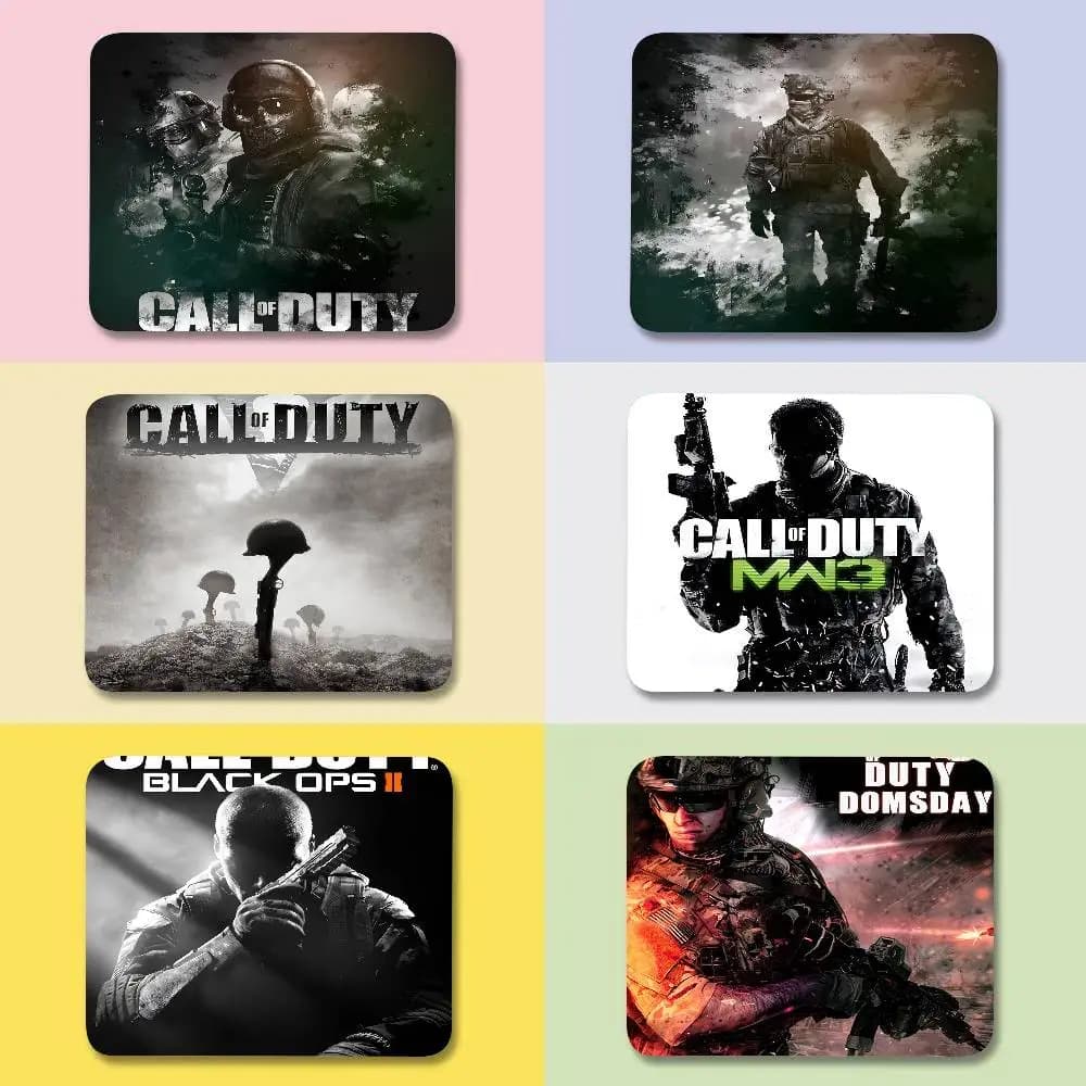Tappetino per mouse piccolo per computer, tappetino per tastiera, tappetino per laptop, tappetino antiscivolo per scrivania, gioco classico C-Call Of D-Duty