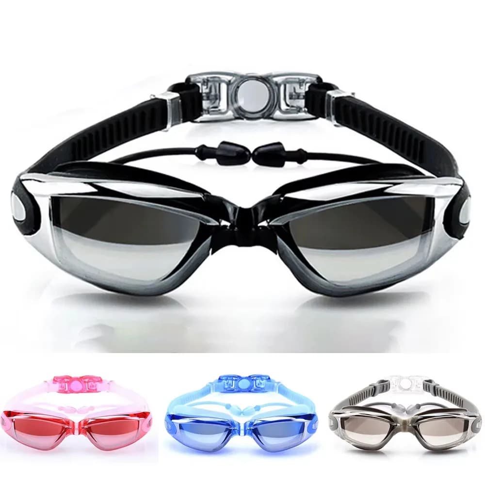Professional swimwear for adults, swimming glass mug, waterproof adjustable silicone swimming glass, ass with one click