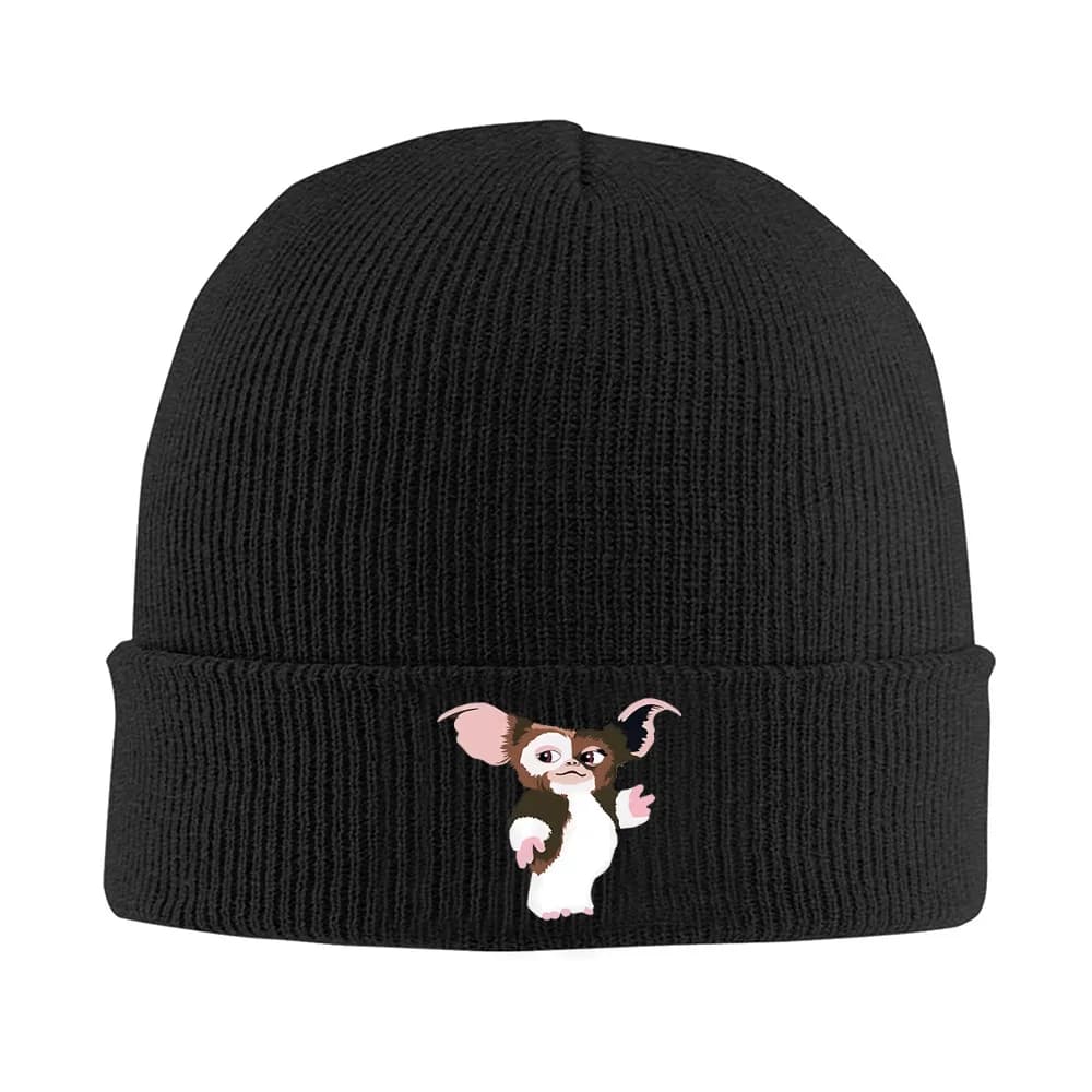 Creatura Gremlin che ondeggiano personaggio dei cartoni animati Uomo Donna Cappello lavorato a maglia unisex Beanie Pullover Cap Inverno Termico Caldo Natale All'aperto