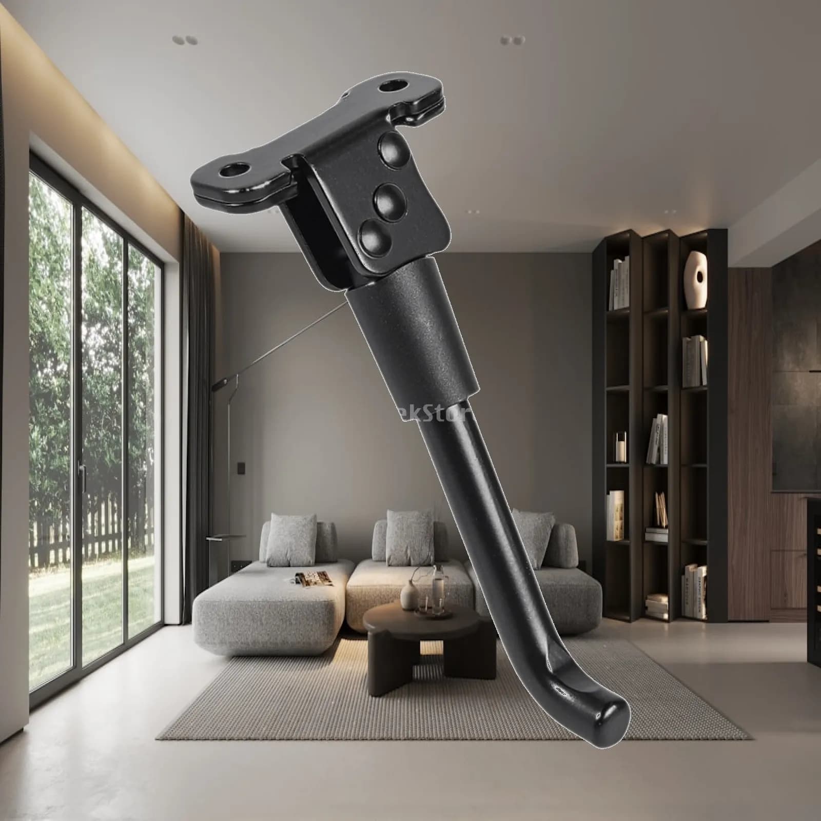 Metal Scooter Parking Stand Foot Rest Reliable Support Replacement Part for Electric Scooter Accessory
