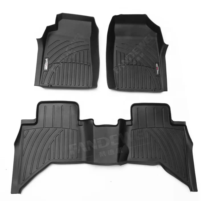 3D Car Car Mats Luxury Car Mats Easy to clean Non-slip Creators Custom sheets for all seasons ISUZU D MAX LHD