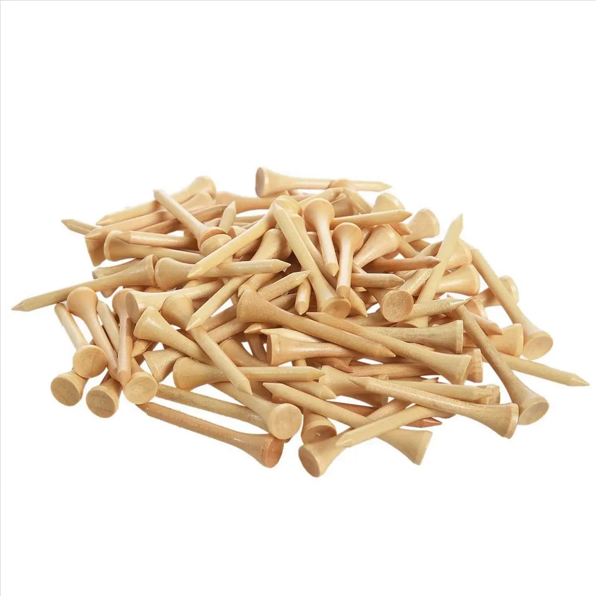 500 Pezzi Tee da Golf in Legno, Perni per Palline da Golf, Perni Rotondi da 54mm