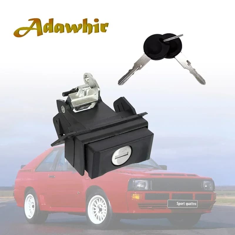 For VW Golf MK2 Polo Tailgate Luggage Boot Lock with 2 Keys OEM 191827571E
