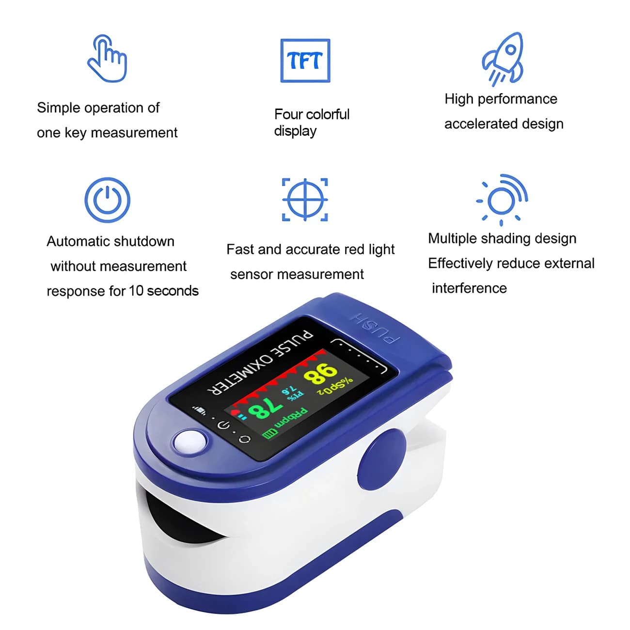 LK88 Digital finger pulse oximeter finger pulse oximeter Oxygen saturation meter in blood Dite SPO2 PR Cardiofrequenzimetro HealthCare
