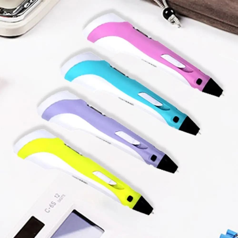 Creative with LCD Screen DIY Gifts Christmas Birthday Gift 3D Printing Pen 3D Pens Artistic Printer Filament PLA