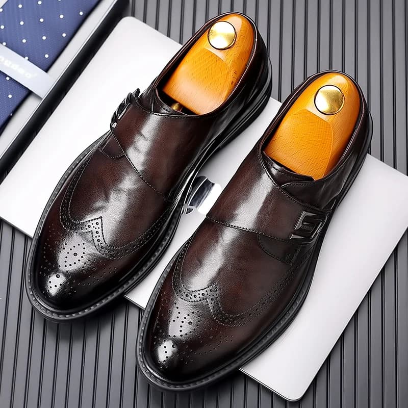 2024 Chaussure Homme Oxford scarpe per uomo Slip on scarpe uomo abito da sposa scarpe formali mocassini uomo Italiano Business Suit Office