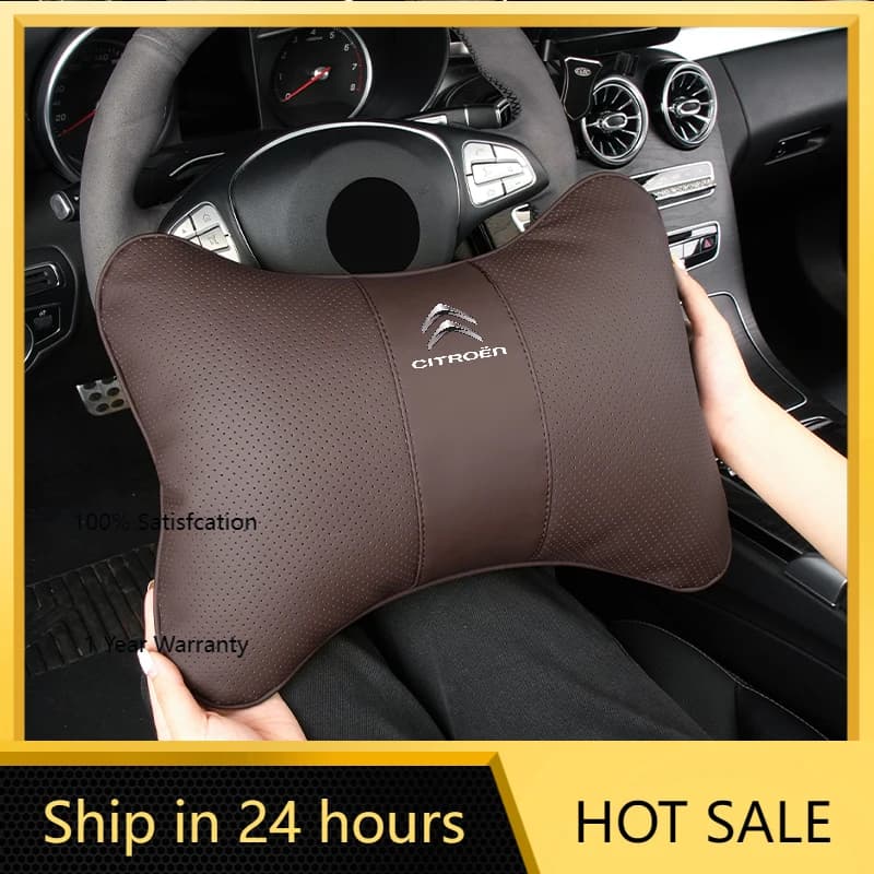 2026 Nuovo Cuscino Poggiatesta per Auto con Supporto Lombare e Protezione Colonna Vertebrale, Accessori per Citroen Aircross C4 C3 C5 C1 C