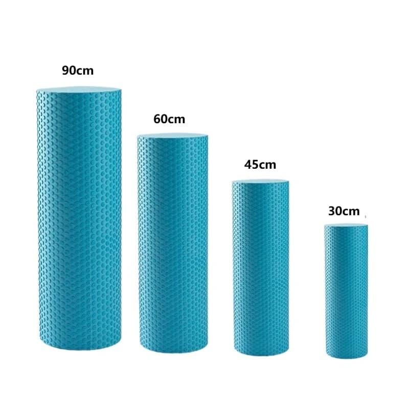 Lezyan 60*15 cm Albero in Schiuma Solida Rilassamento Muscolare EVA Fitness Massaggio Albero Principiante Yoga Colonna Punto Galleggiante Rullo Pilates