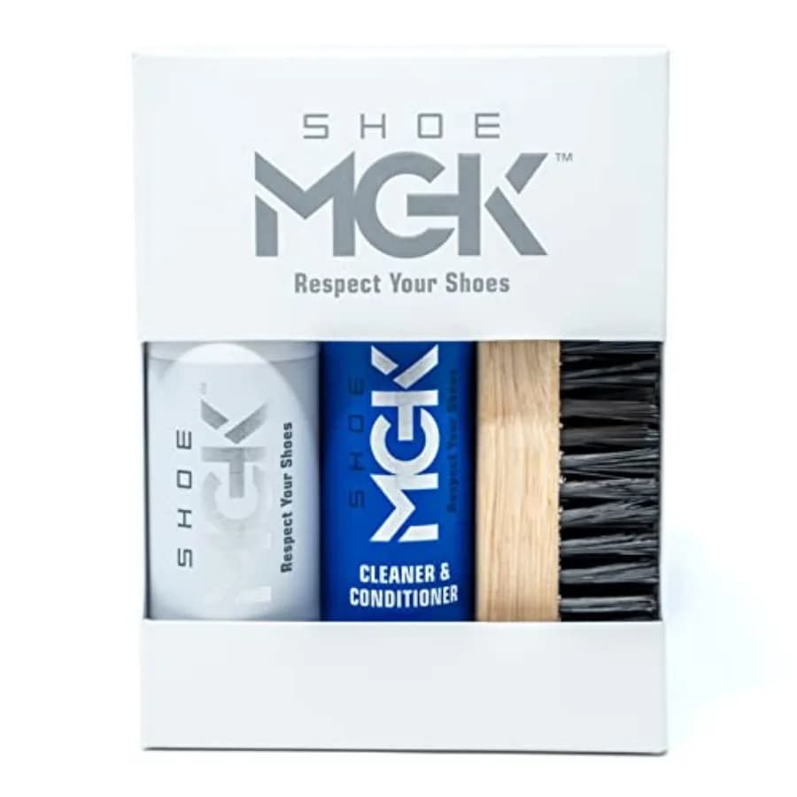 Shoe MGK Kit White Sneaker Cleaner Kit with Shoe Whitener and Brush