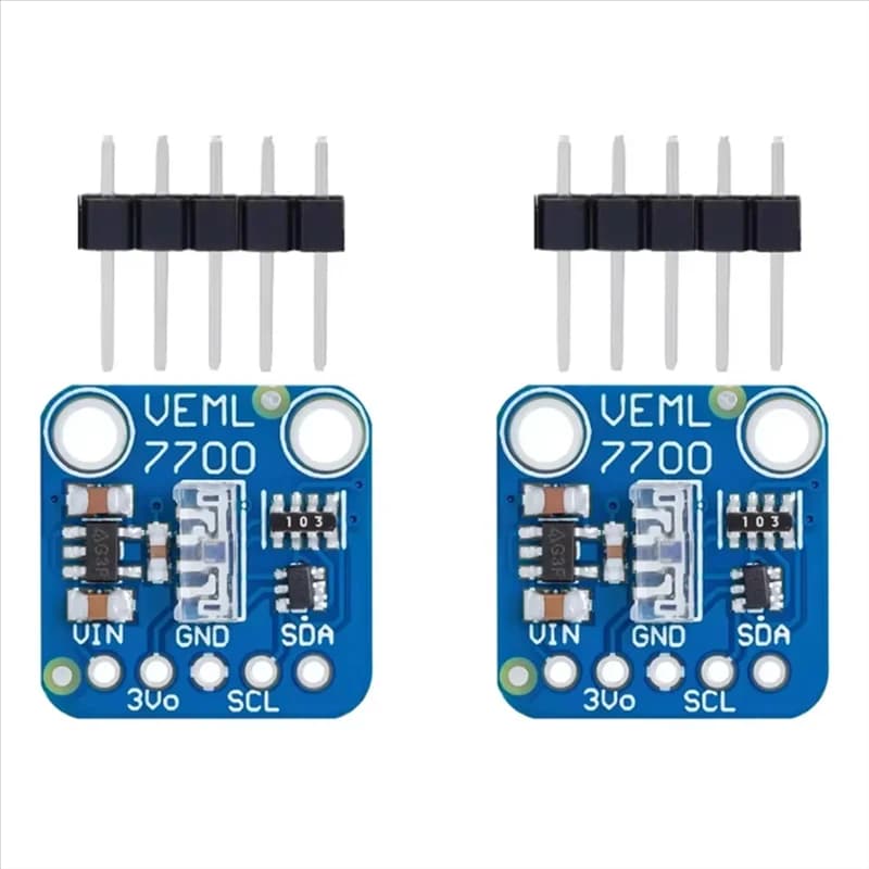 Y45A-VEML7700 120K Lux Environmental Light Sensor Module 2PCS I2C Interface for Arduino Raspberry Pi Light Measurement Sensor Card