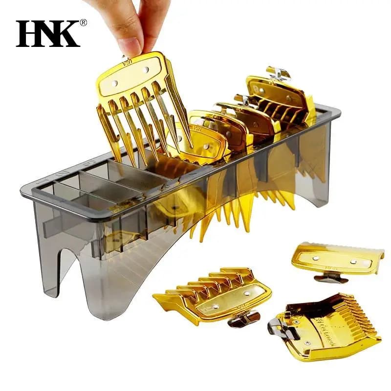 8/10Grid Guide Limit pettine Cover Storage Box tagliacapelli Rack Holder Organizer Case Salon Barber Tools For General