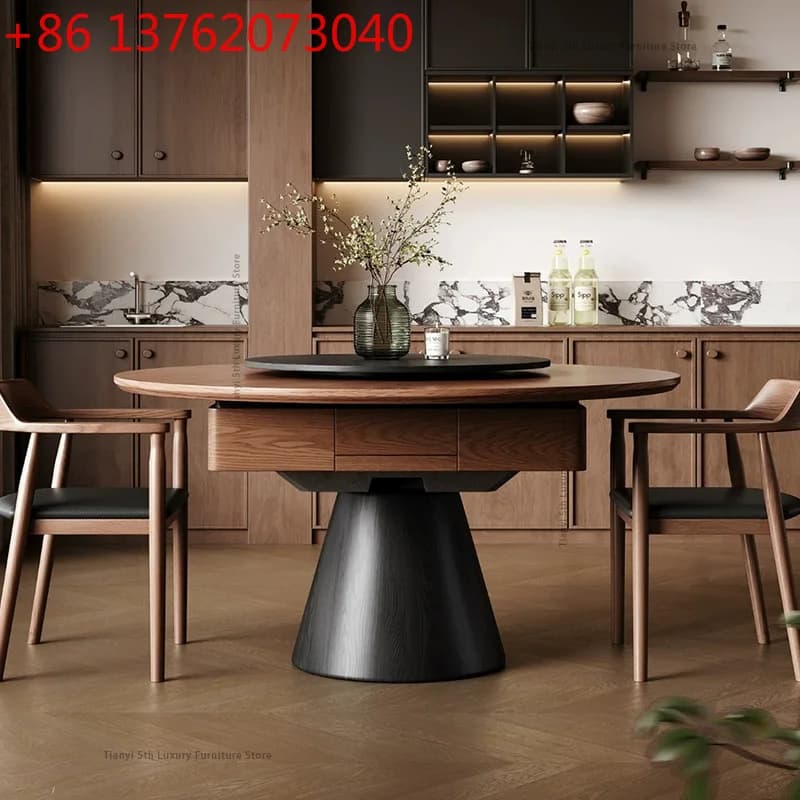 Nordic Solid Wood Mahjong Table Modern Creative Mahjong Machine Integrated Dining Tables Home Furniture