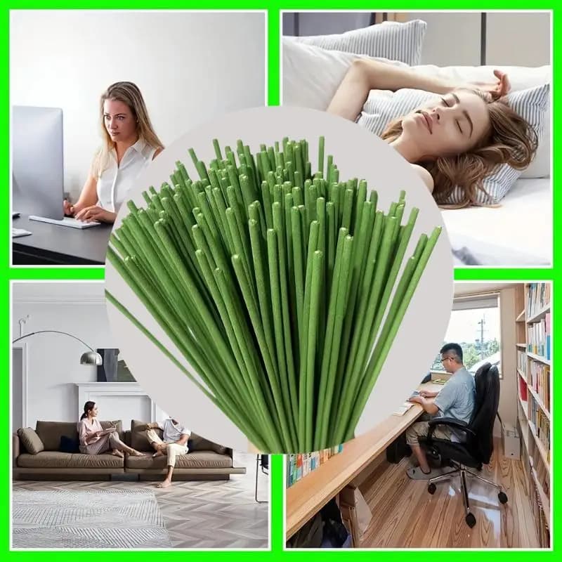 10-200 pezzi di bastoncini di incenso alla citronella confezione da 23 cm per la rimozione degli odori di fragranza di lunga durata per la casa, l'hotel, lo studio di yoga
