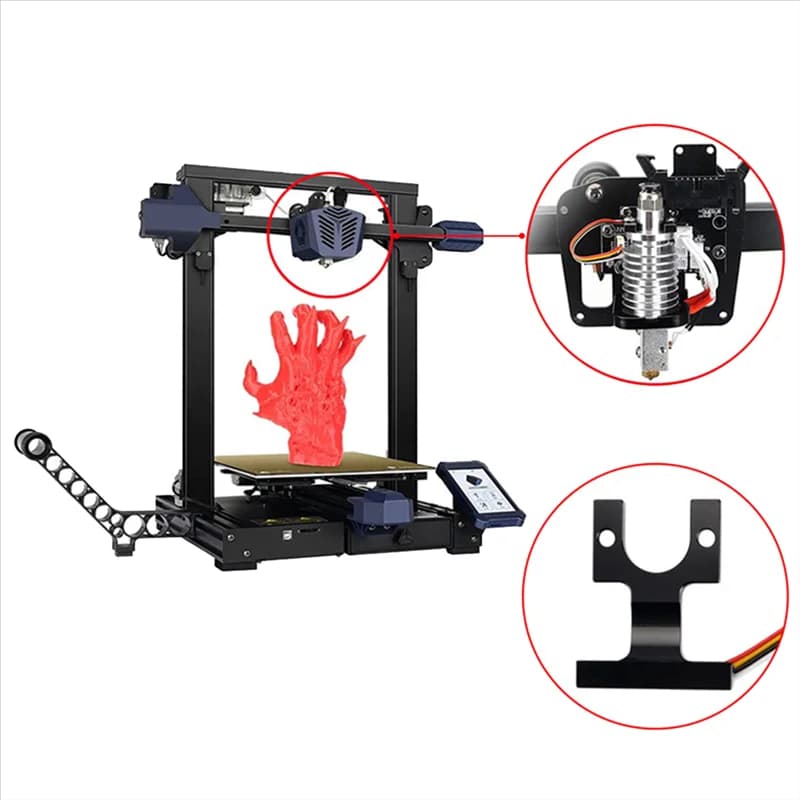 CALDO! !Accessories for 3D Printer Anycubic for Vyper E Kobra Extruder Hot End Mounting Lock Automatic Leveling