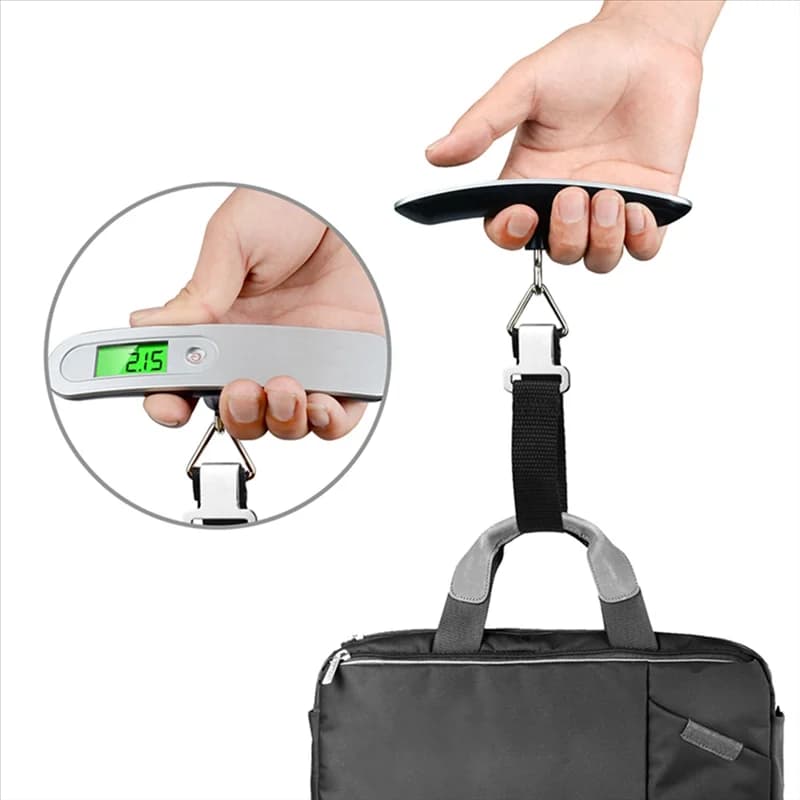 Nuova bilancia digitale per bagagli 50Kg bilancia elettronica portatile ad alta precisione bilancia sospesa per valigia portatile