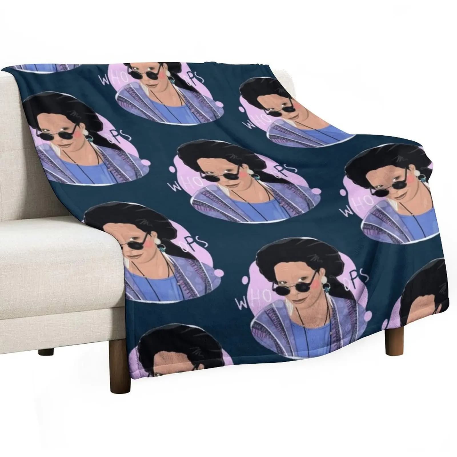 Whoopi Goldberg Throw Blanket Summer Beddings Extra Large Throw Summer Blankets For Bed Flannel Sleeping Bag Blankets