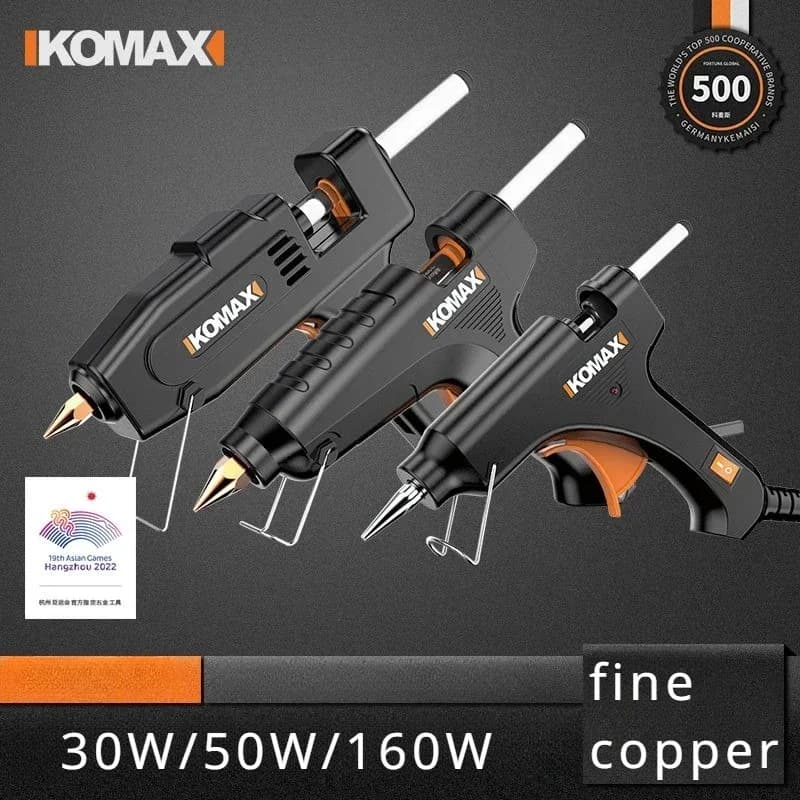 30/160W Pistola per colla a caldo Mini pistole industriali per uso domestico Temperatura di calore Strumento di riparazione termoelettrico Uso di stick di colla da 7/11mm