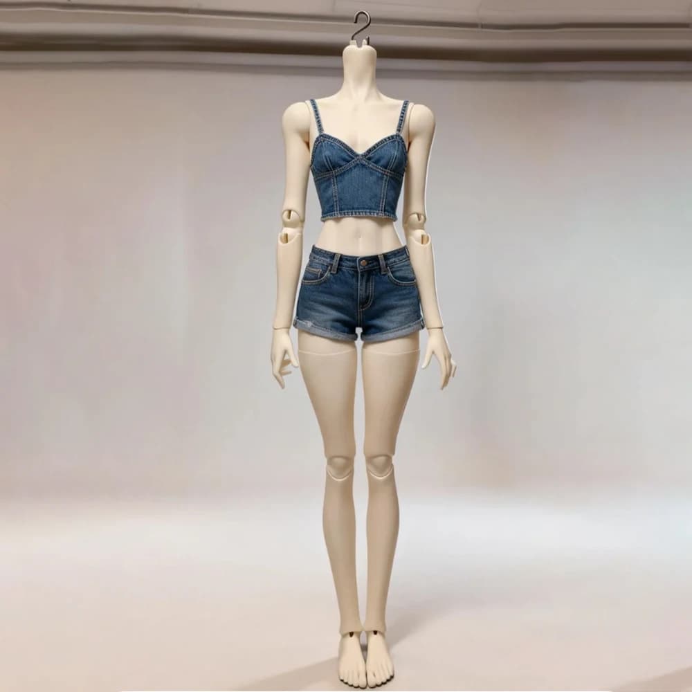 Bambola BJD 1/3, Corpo Femminile in Resina, Giocattolo Fai-da-Te per Donne, Regalo