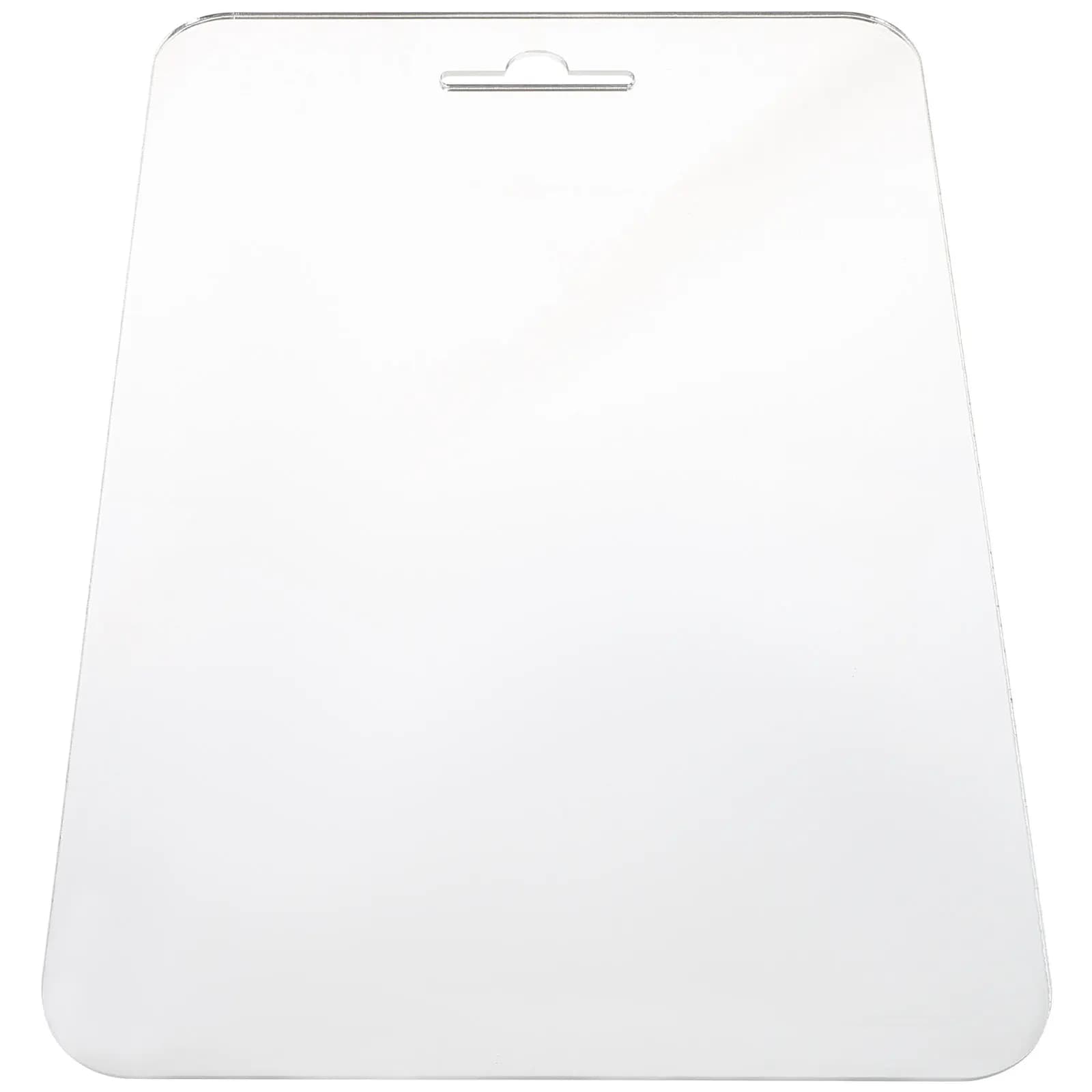 Set di 1 Specchio da Bagno in Acrilico Antiappannamento 30x20cm, Infrangibile, per Doccia e Trucco, Montaggio a Parete, per Viaggi e Campeggio