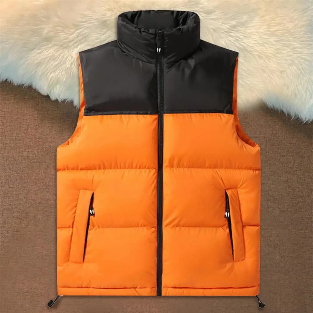 Giacca da uomo alla moda Gilet senza maniche Gilet termico morbido autunnale Cappotti casual Gilet da uomo in cotone maschile Gilet da uomo addensato