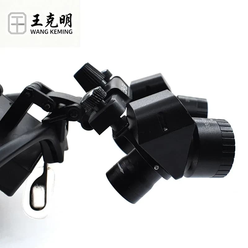 3W Binoculare den tal Lente di ingrandimento 3.5X-5.5X Chirurgia di ingrandimento Lampada frontale medica 350-550mm Accessorio per attrezzature per terapia orale per dentista