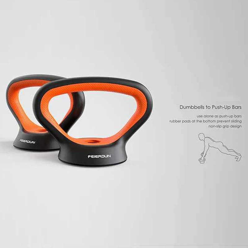 Kettle Bell Grip Handlebar Equipment Fitness Gym at Home Kettlebell Handle Adjustable Use with weight plates Arm force