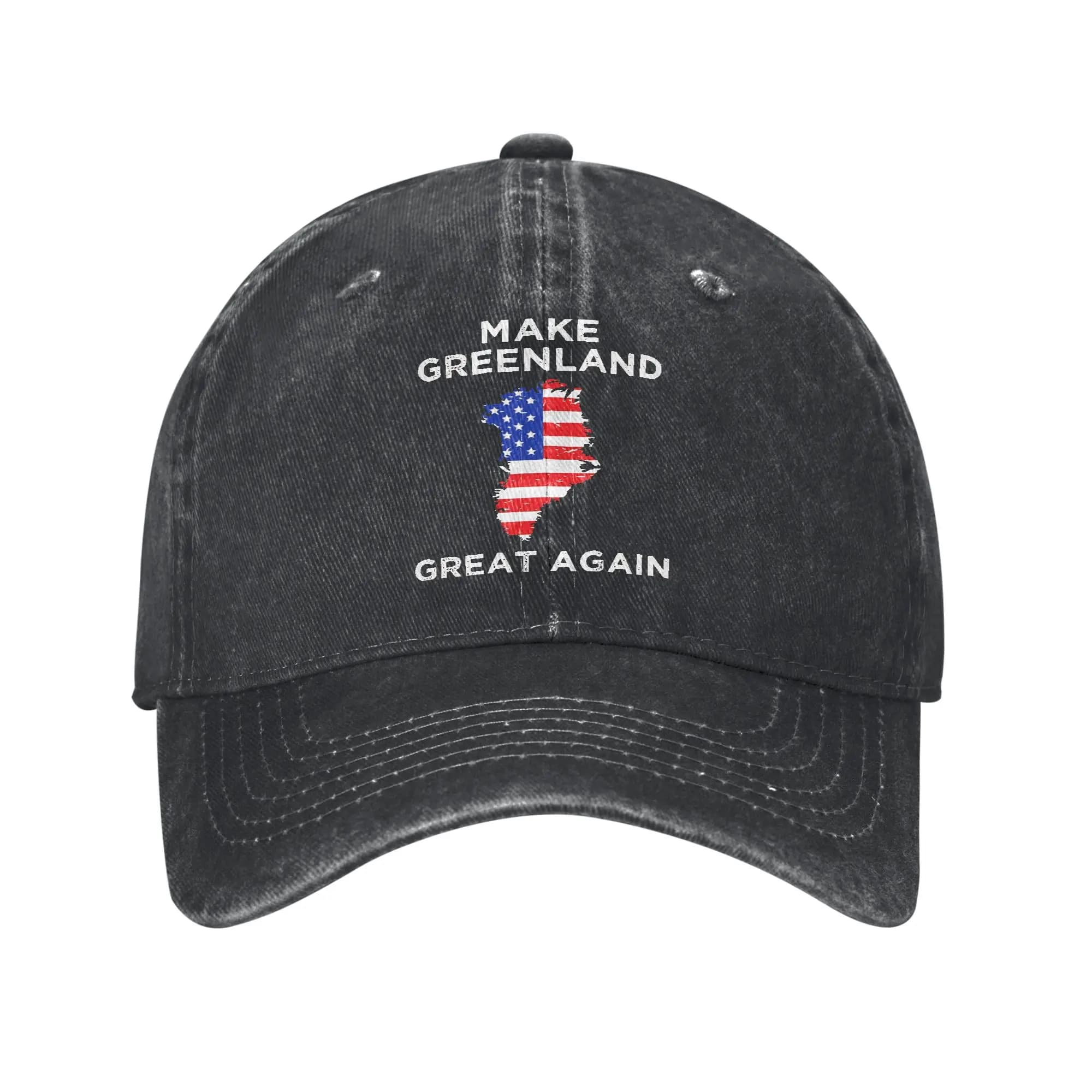 Make Greenland Great Again Sun Baseball Cap Women Men Print Trucker Hat Summer y2k Retro Kpop Rock Breathable Baseball Caps