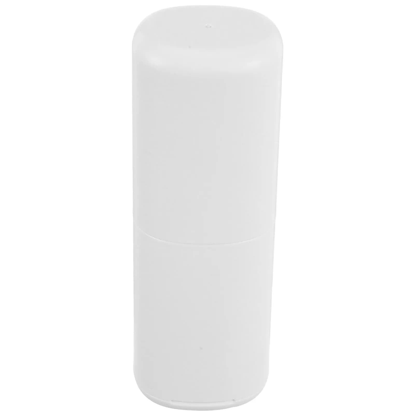 Scatola Portatile per Spazzolino da Viaggio, Elegante Custodia in Plastica Bianca con Coperchio Staccabile, Porta Dentifricio Antipolvere per Campeggio, Palestra, Scuola