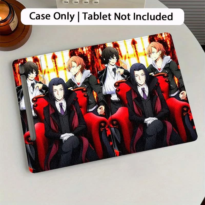 Anime B-Bungos S-Strays D-Dogs tablet case for Samsung Galaxy Tab S7 S8 S9 S10 FE Plus 12.4 13.1 inch