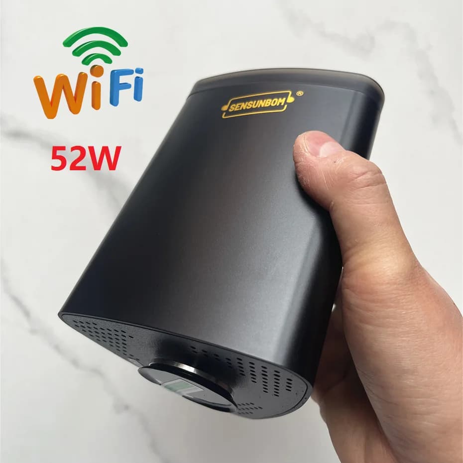 New 52W Wifi App Remote Control Vibro Bluetooth Speaker Wireless Subwoofer Portable Neighbor Speaker Surround Vibration Speakers