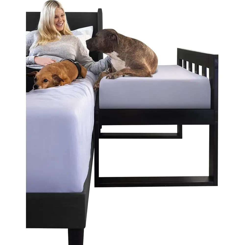 Cuccia Ortopedica per Cani in Gel Memory Foam - Copertura Impermeabile e Protettiva, Culla Rialzata con Bordo Rinforzato