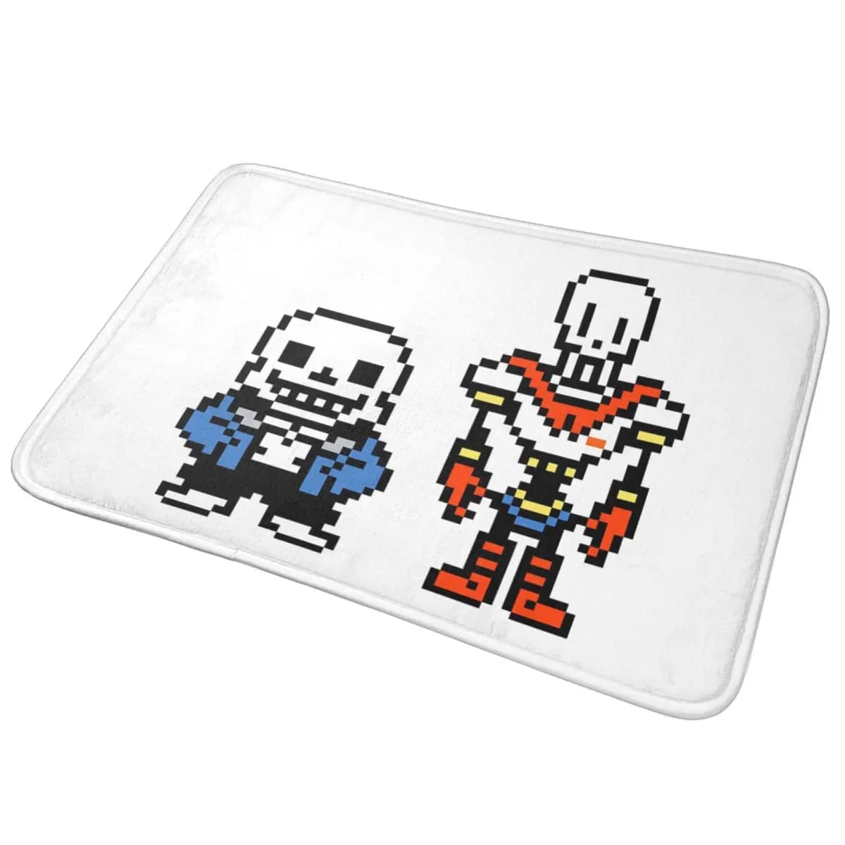 Undertale Sans e Papyrus Zerbino antiscivolo Tappetino Raschiante con sabbia Tappeto per ingresso cucina Tappetini per balcone di casa