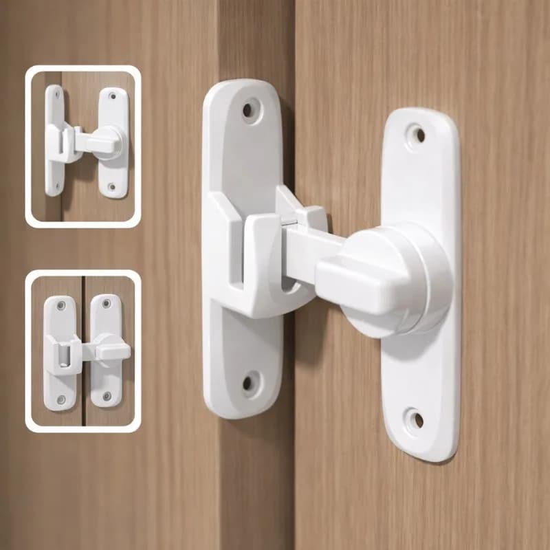 5 colori 90/180 gradi serratura per porta ribaltabile serratura antifurto porte bulloni sicurezza domestica porta scorrevole chiusura piccola cancello chiusure hardware