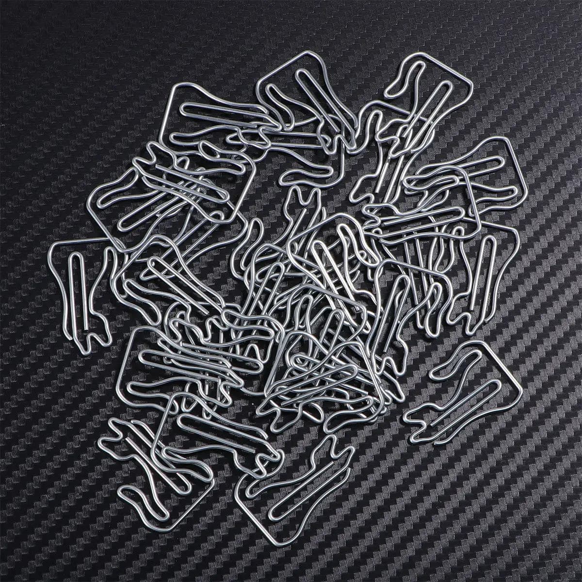 30 Pezzi Graffette in Metallo con Design Gatto Carino, Liscie e Robuste, per Cartelle, Lettere, Denaro, Organizzazione Documenti, Forniture per Ufficio