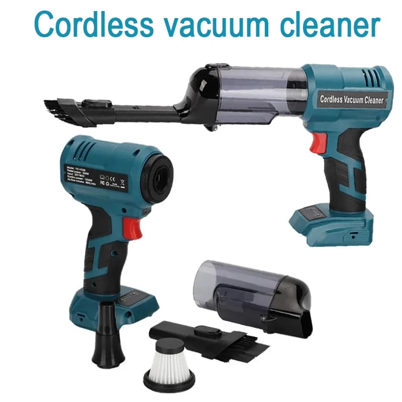 Per Makita/Milwaukee/Dewalt/Bosch/Ryobi 18v batteria agli ioni di litio auto aspirapolvere domestico Aspirapolvere portatile senza fili