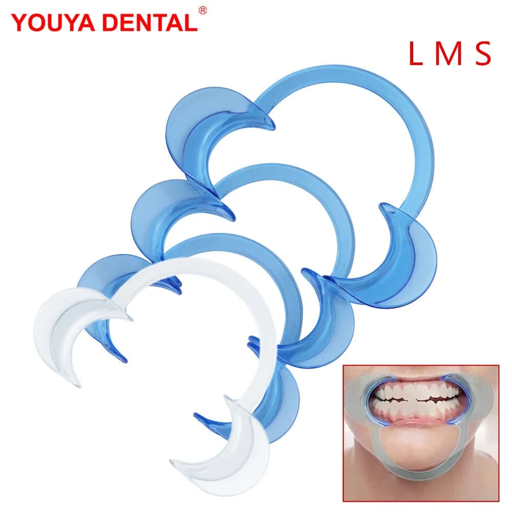 10 pcs Whitening Of Tooths Mouth Spreader C Shape Lip Devaricator Dentale Mouth Open Expander Intraorale Ortodontico Dentist Tool