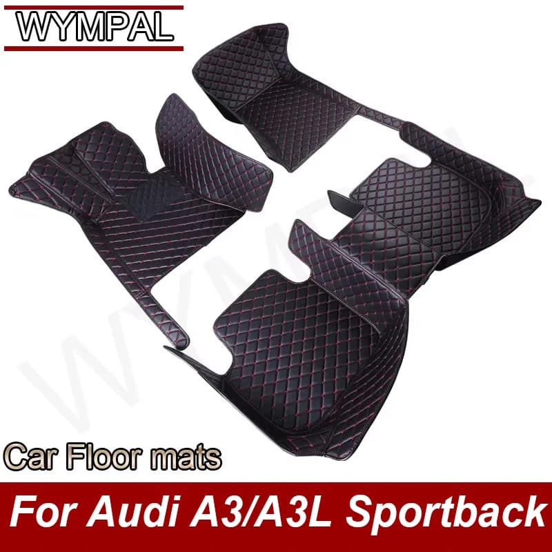 Tappetini auto Per Audi A3/A3L Sportback MK4 8Y 2021 2022 2023 2024 2025 Personalizzato Auto Rilievi Del Piede Tappeto Copertura Accessori Interni
