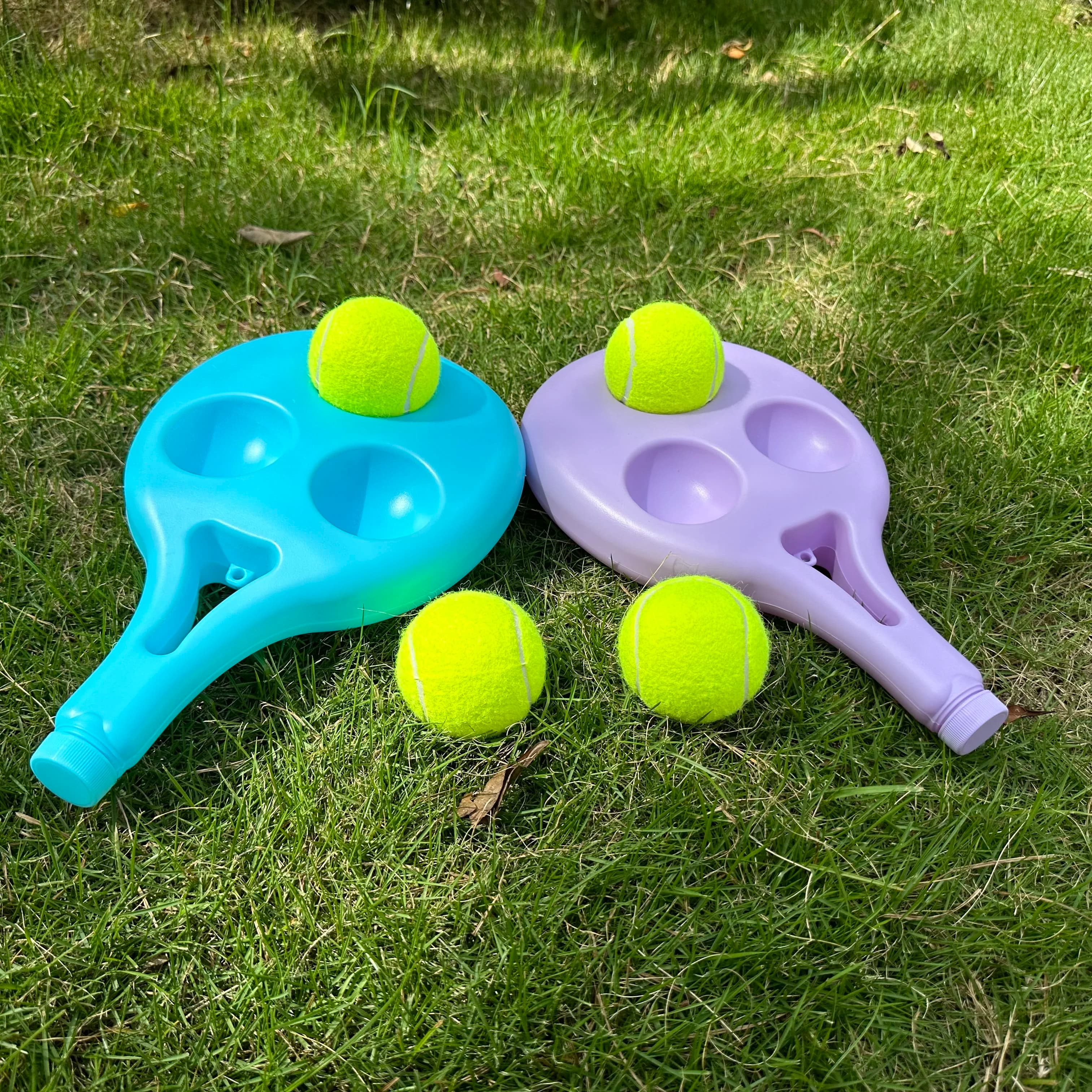 Tennis Practice Tool Tennis Trainer Professional Training Primary Tool Self-study Rebound Ball Exercise Tennis Ball