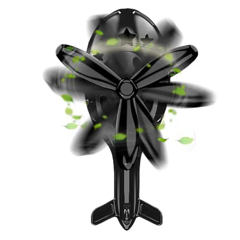 Deodorante per ambienti per presa d'aria per auto per aereo Presa d'aria per elicottero Clip per diffusore per elica rotante Innovativo ornamento per aromaterapia
