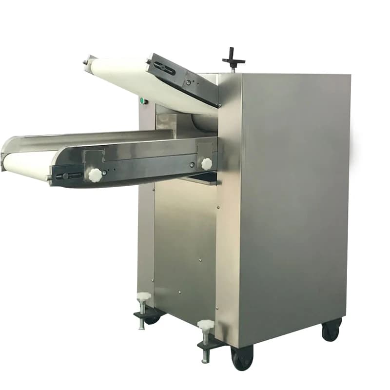 Macchina per pressa per noodle elettrica multifunzionale commerciale in acciaio inossidabile Attrezzatura da forno Macchina per pasta con rullo per pasta