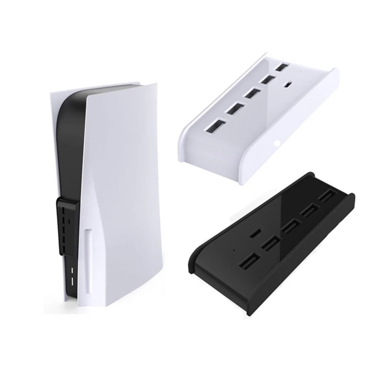 Hub USB 2.0 a 4 Porte per Console di Gioco con 1 Porta USB-C 3.1 da 900mA per Docking Station Desktop