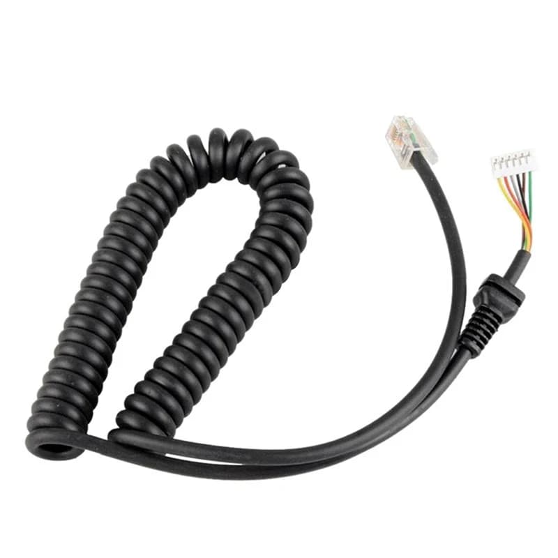 Cavo per microfoni da 120 cm, cavo di ricambio per microfoni, cavo per Yaesu MH48A FT7800/1907