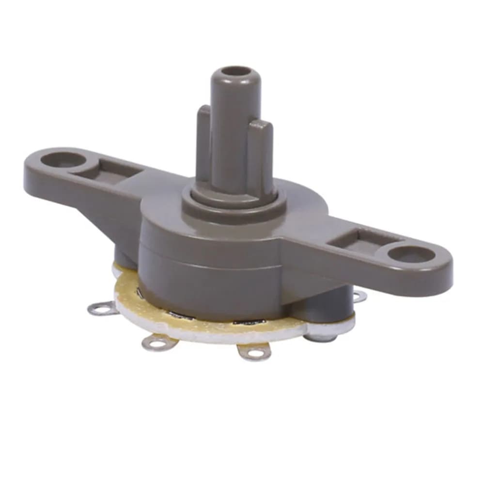 Compact Rotary Switch For Industrial Use Fan Control Humidifier Switch Gray Rotary Switch Everyday Reliability