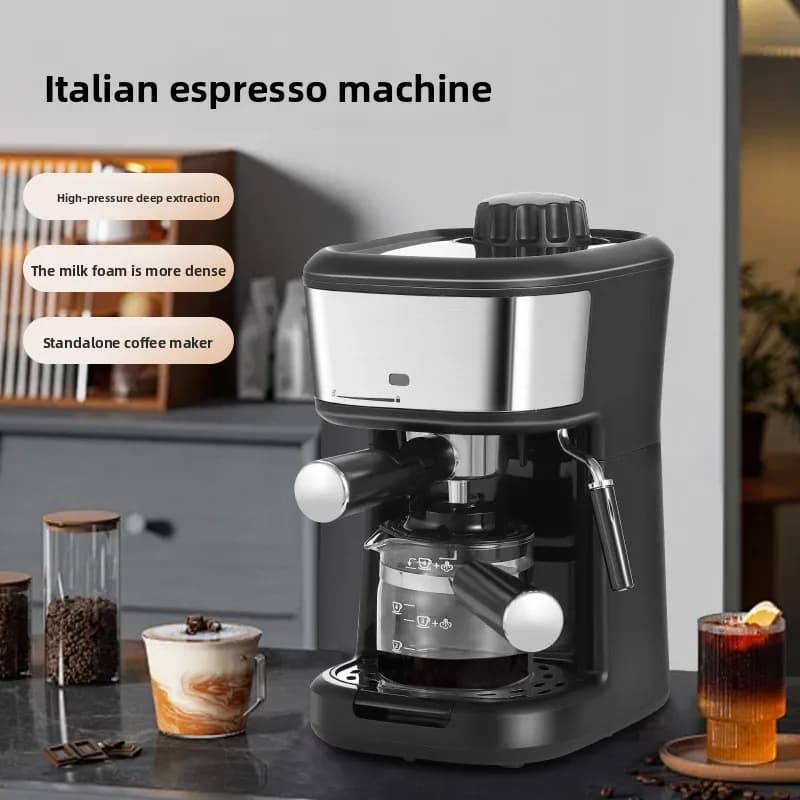 Macchina per Espresso Classica 240V Semi-Automatica ad Alta Pressione per Uso Domestico