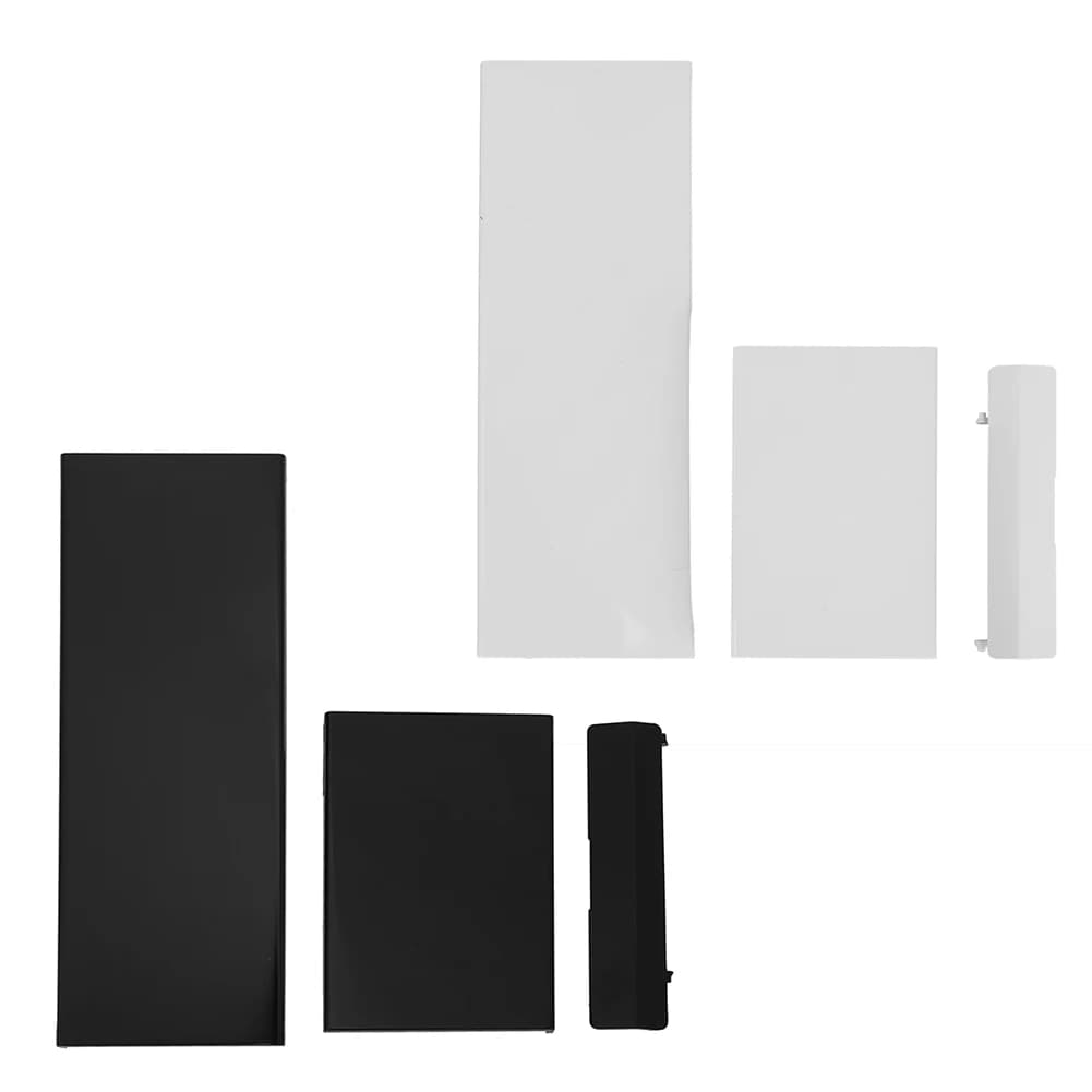 Set di 3 Coperchi Protettivi per Slot Scheda di Memoria, Ricambi 3 in 1 per Console di Gioco Nintendo Wii