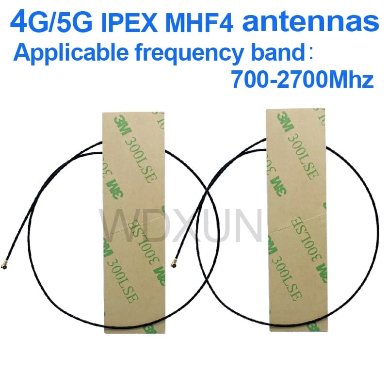 2 pezzi di antenne wifi IPEX MHF 4G 5G supporto 700-2700Mhz full band per L860-GL DW5811E DW5821E