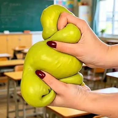 Set di Giocattoli Squeezable a Forma di Verdura Squishys, Giocattoli Sensoriali Estensibili a Forma di Cetriolo, Giocattoli Antistress Riempiti di Sabbia, Regali per Bambini