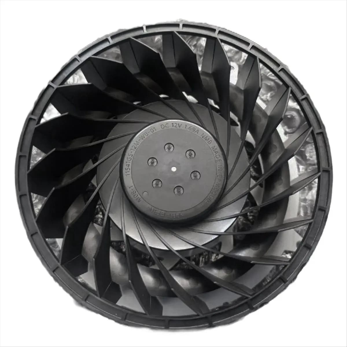 [B63C] Ventola di raffreddamento per console di gioco PS5 Slim Ventola di raffreddamento interna a 19 pale Ventola di raffreddamento interna di ricambio per P5 Slim Host NMB