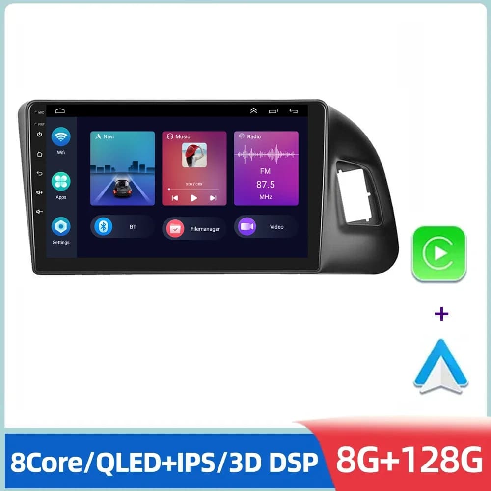 8core 2din 9 "Pollici Android 14 Autoradio Per Audi Q5 2010-2018 Lettore Multimediale Per Auto di Navigazione GPS 4G WIFI 2Din Auto Stereo DSP