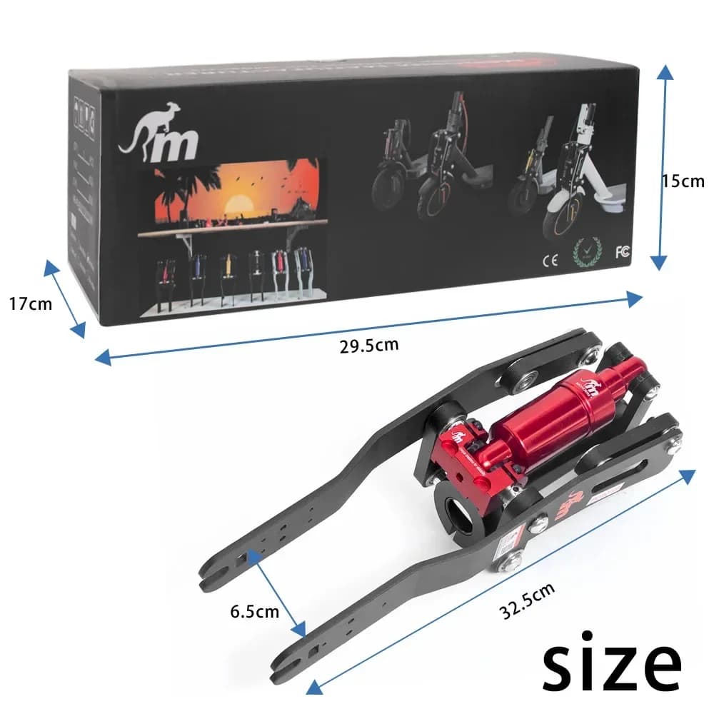 Monorim Aggiornamento Ammortizzatore Kit Sospensione Anteriore Specialiamente per Segway Ninebot F20 F30 F40 F25 Scooter Elettrico Parte Modificata